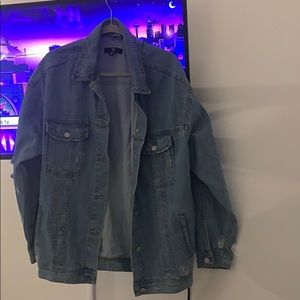 Oversized Jean Jacket